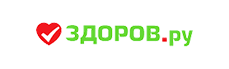 Логотип здоров ру zdorov